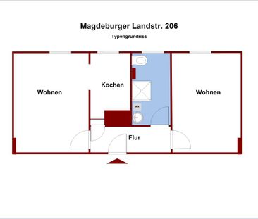 Gemütliche 2-Zimmer-Wohnung in der Walzwerksiedlung - Foto 1