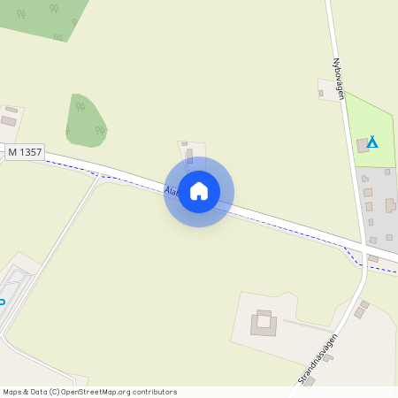 Ålabodsvägen, Glumslöv