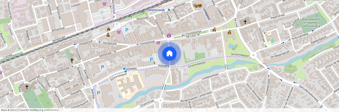 omg. De Lind/Kerkstraat, 5061 JB, Burg. Verwielstraat, Oisterwijk