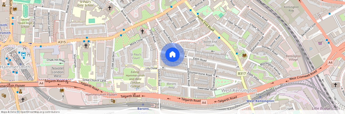38 Edith Road, London, W14 9BB, United Kingdom