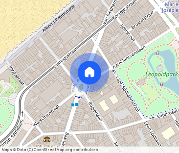 Appartement te huur in Oostende voor € 800 met 2 slaapkamers - Photo 1