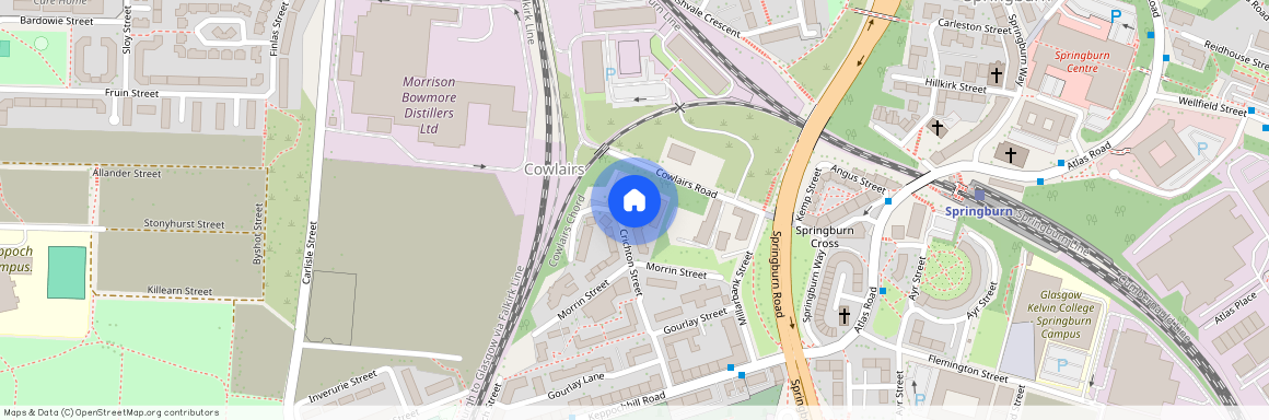 Crichton Place, Glasgow, G21