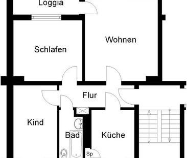 Gut geschnittene 3-Zimmer-Wohnung in guter Stadtlage - Photo 3