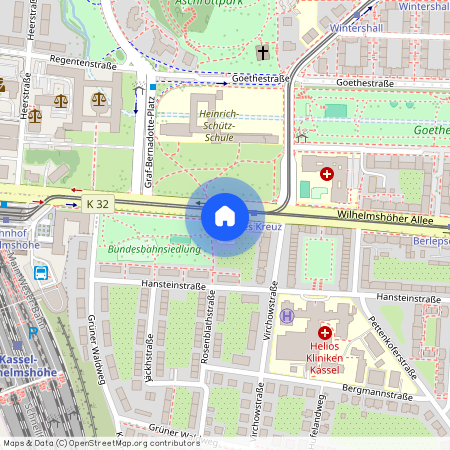 Wilhelmshöher Allee 209, 34121, Kassel Ot Wehlheiden