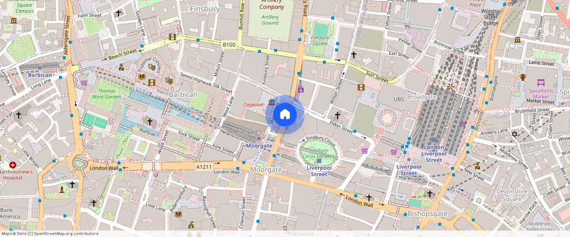 Barbican, London, EC2Y