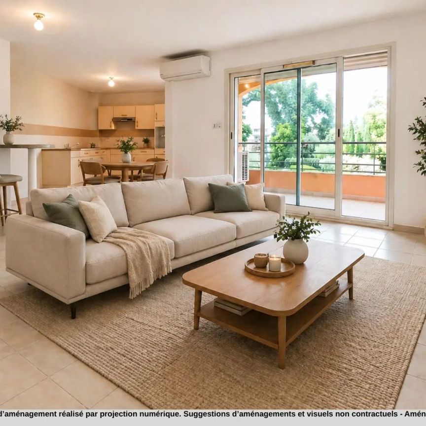 Appartement à louer 3 pièces 75.57m² - Photo 1