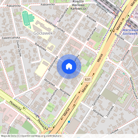 Warszawa Praga-Południe Kępa Gocławska, Murmańska