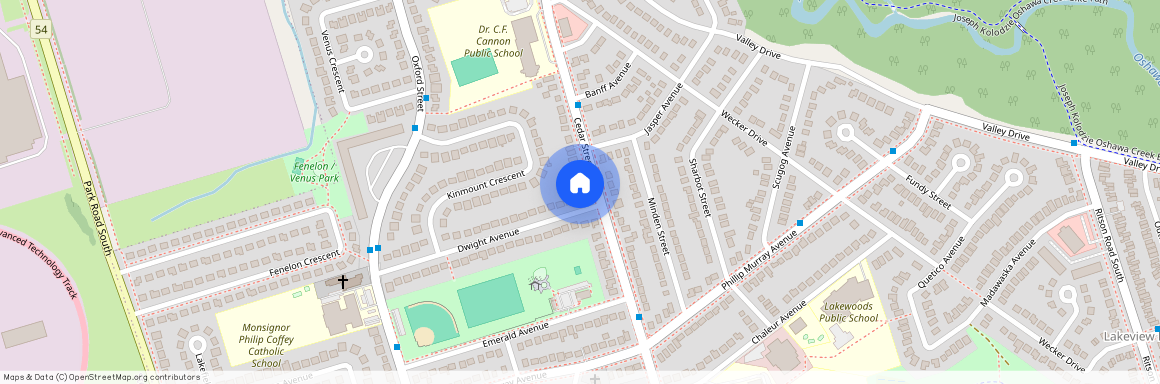 1286 Cedar Street Unit# Main, Oshawa