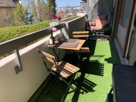 Möblierte 2-Zim-Wohnung in S-Feuerbach (Balkon, EBK, TG-Stellpl.) - Photo 4