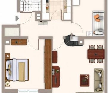 Modernisiert und gut geschnitten: 2,5 Zimmer-Wohnung - Foto 3