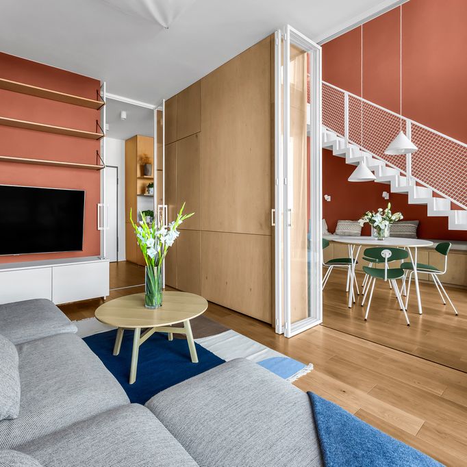 Dwupoziomowy penthouse Browary Warszawskie - Фото 1