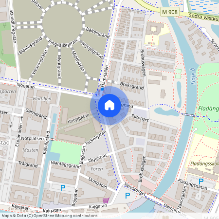 Hamnallén 18, Lomma