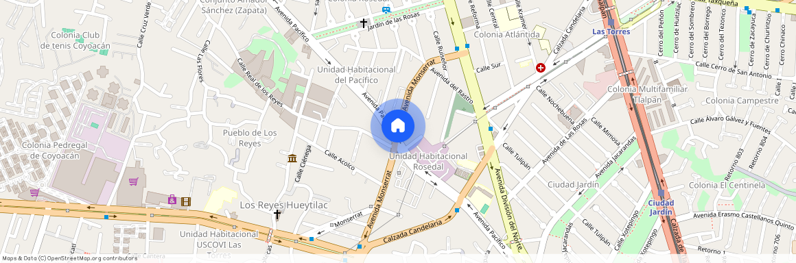 Pacífico #358, Colonia Rosedal, C.P. 04330, Df / Cdmx