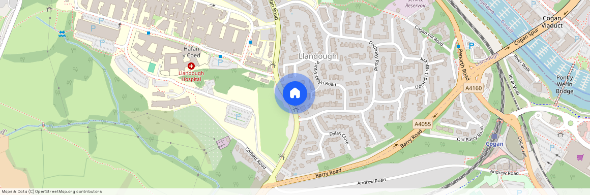 Penlan Rise, Llandough, Penarth, CF64