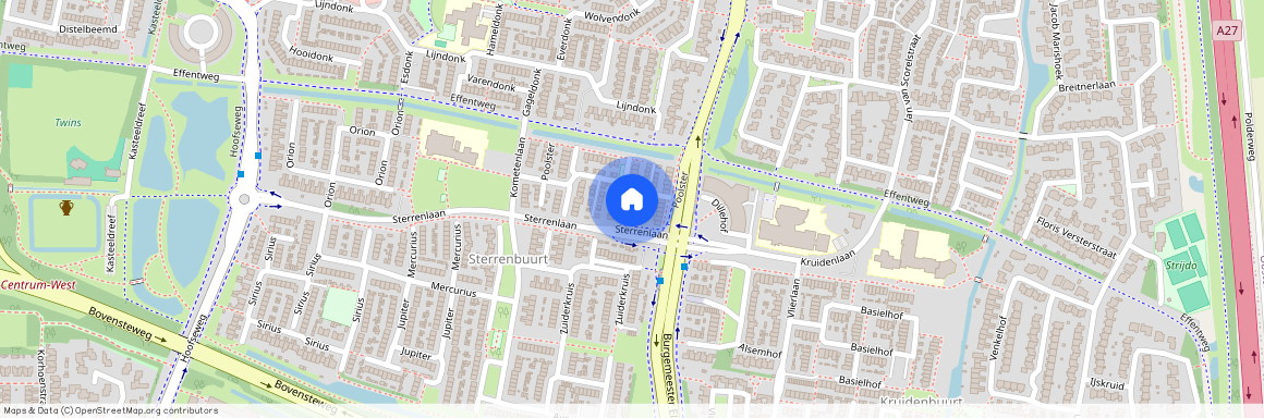 Poolster 44, Sterrenbuurt, 4907CB, Oosterhout (Nb)