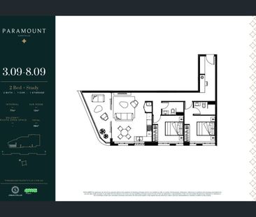 Large size 2 Bedroom Apartment, close to the station - Photo 1