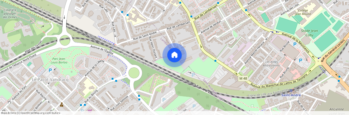 49 AVENUE DU MARECHAL DELATTRE DE TASSIGNY, RDC PORTE 102, ST ANDRE LEZ LILLE