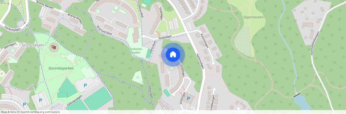 Storvreten, Botkyrka, Tumba, Stockholm, Grytstigen 8