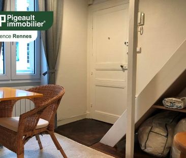 Location Appartement T 1 - Rennes - Centre Ville - Photo 1