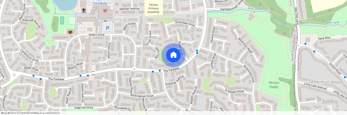 Grasmere Avenue, Perton, Wolverhampton, Staffordshire, WV6