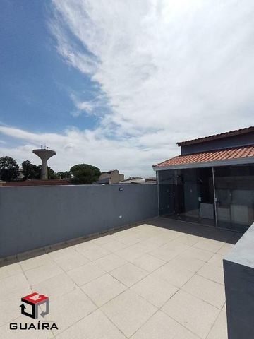 Cobertura Para Aluguel 2 Quartos 1 Suíte 1 Vaga Das Nações - Santo André - Sp - Foto 4