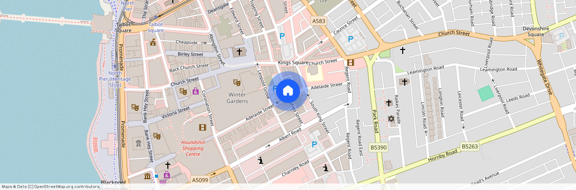 Alfred Street, Blackpool, FY1