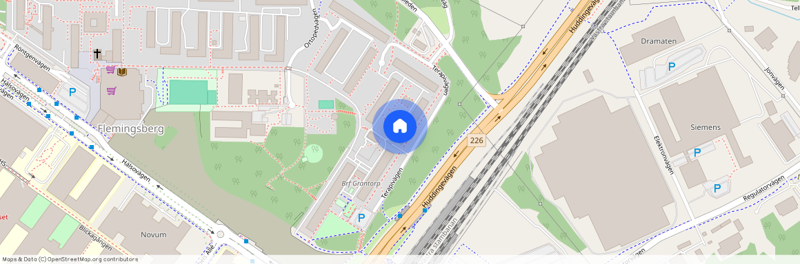 Terapivägen, Huddinge