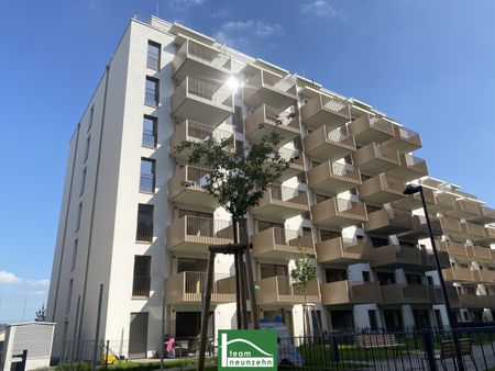 Tolle Balkon-Wohnung mit Weitblick im Neubau-Grätzel nahe U1 Kagraner Platz – Energie sparen und im Neubau wohnen! - Foto 2