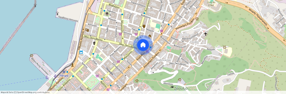 Στρατοκλέους 82, Πάτρα 262 23, Ελλάδα (26223)