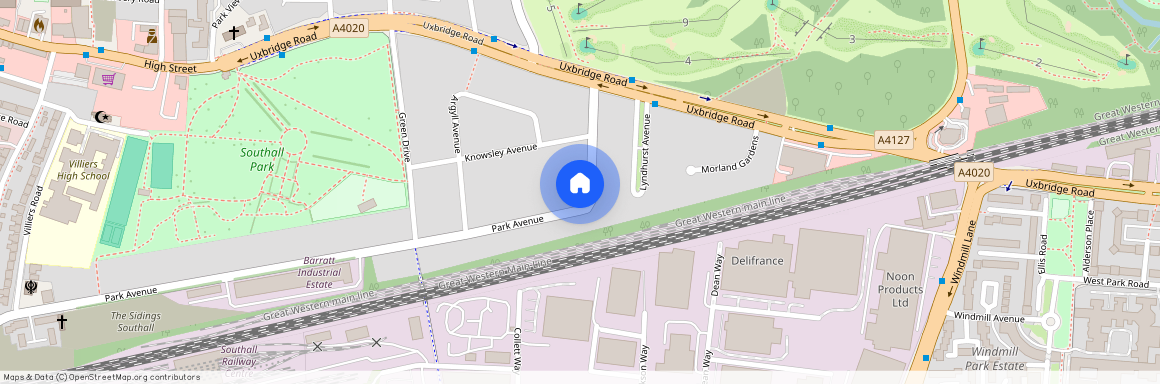 Park Avenue, UB1, Southall