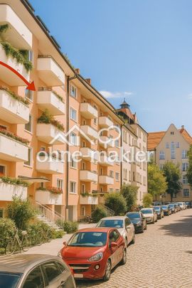 WG: Liebevoll eingerichtetes, ruhiges WG-Zimmer in Schwabing mit Balkon - Foto 1