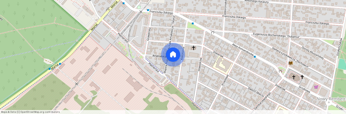 ul. Arsenalska, Nowy Rembertów, Rembertów, Warszawa, mazowieckie