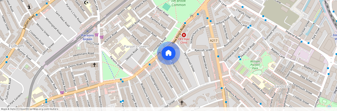 New Kings Road, Parsons Green, London, SW6