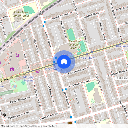 1075 Gerrard Street Unit# Upper floor, Toronto