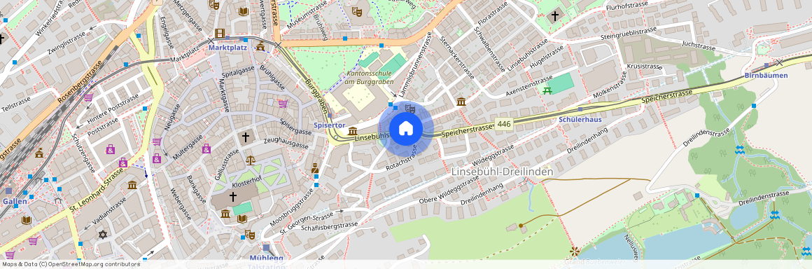 9000, St. Gallen, Linsebühlstrasse, 32