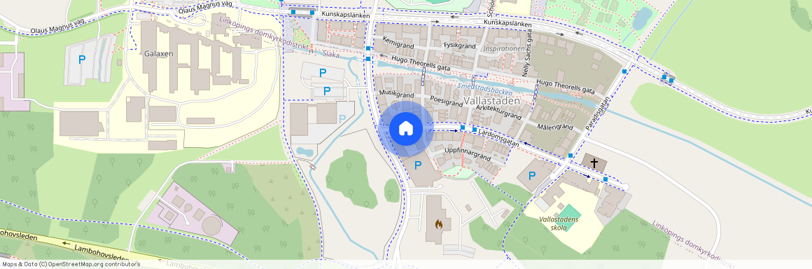 Vallastaden, Linköping, Östergötland, Lärdomsgatan 2 D