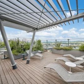3-Zimmer im Wohnturm - mit Gym, Co-Working-Bereich, Dachterrasse u.v.m. im Haus - Foto 3
