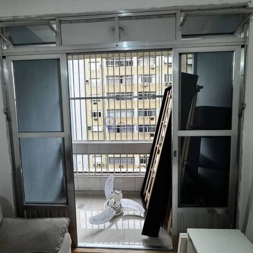 Apartamento com 2 dormitórios para alugar, 75 m² por R$ 3.500,02/mês - Gonzaga - Santos/SP - Photo 1
