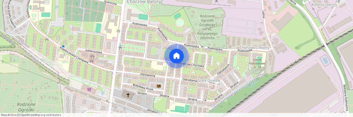 ul. ks. Stanisława Staszica, Chorzów Batory, Chorzów, śląskie