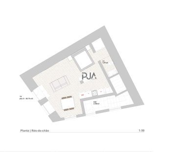 Apartamento T1 em Viseu - Foto 6
