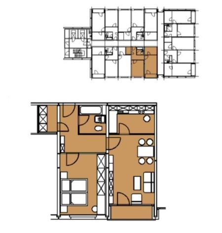 Reinkommen und Wohlfühlen: individuelle 2-Zimmer-Wohnung - Foto 2