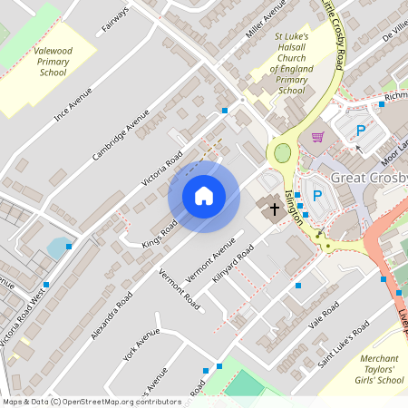 Century Road, Crosby