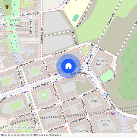 Barkarbyvägen 81B, Barkarbystaden