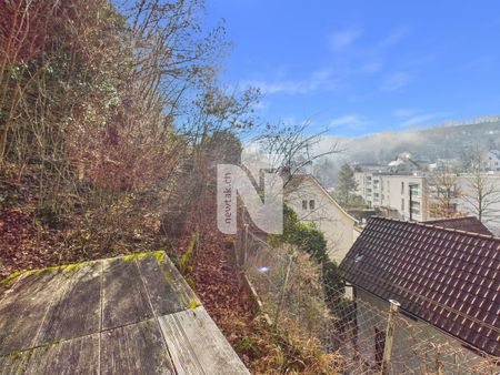 Charming 2,5-Zimmer-Maisonette mit Terrasse, Ausblick und Naturfels - Foto 5