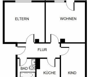 Schöner Wohnen in dieser individuellen 3-Zimmer-Wohnung - Photo 3