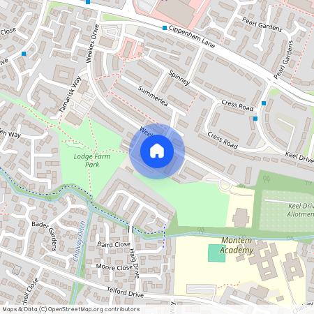 Weekes Drive, Cippenham, SL1