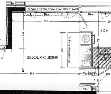 Location Appartement 1 pièce 26m² NANTES 44000 - Photo 3