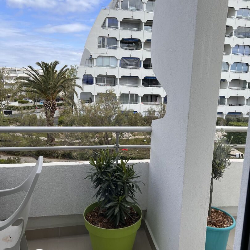 T2 meublé première ligne mer avec parking, - Photo 1