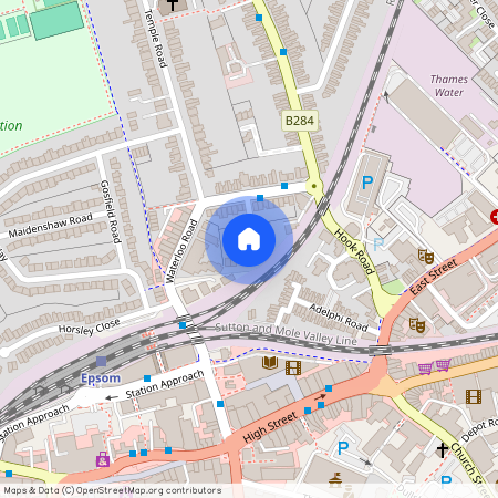 Chase End, Epsom, Surrey. KT19