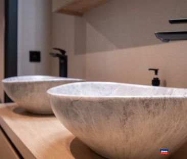 Modern appartement met 2 slpks, terras + garage - € 985 - Photo 6